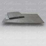 Completo Sacco Fiore Jaquard grigio Micol