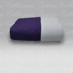 Quilt Cotone Unito prune-azzurro Micol