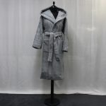 Accappatoio Segreti grigio cemento Mastro Raphael