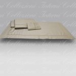 Completo Lenzuola F12 beige-oro Dea