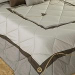 Telo Arredo Torino tortora Borbonese