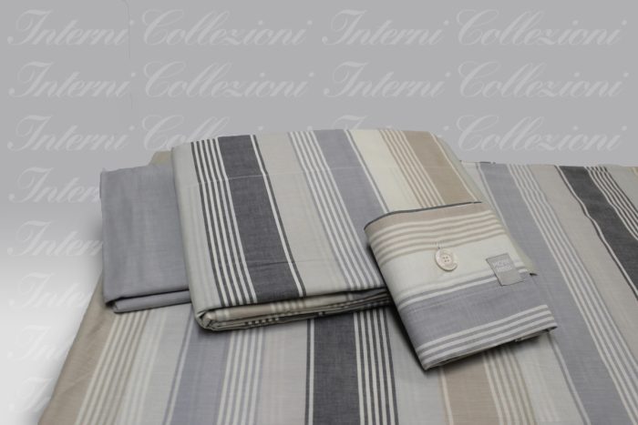 Completo Letto Eric 8450 grigio Martha O'Neil