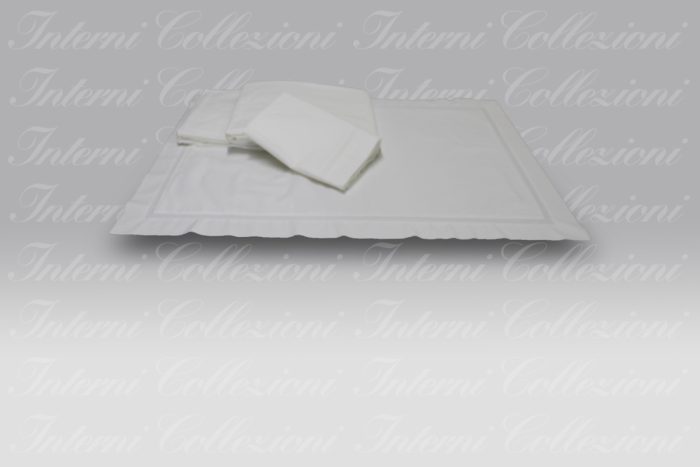 Completo Letto ID 07 orlo giorno bianco Dea
