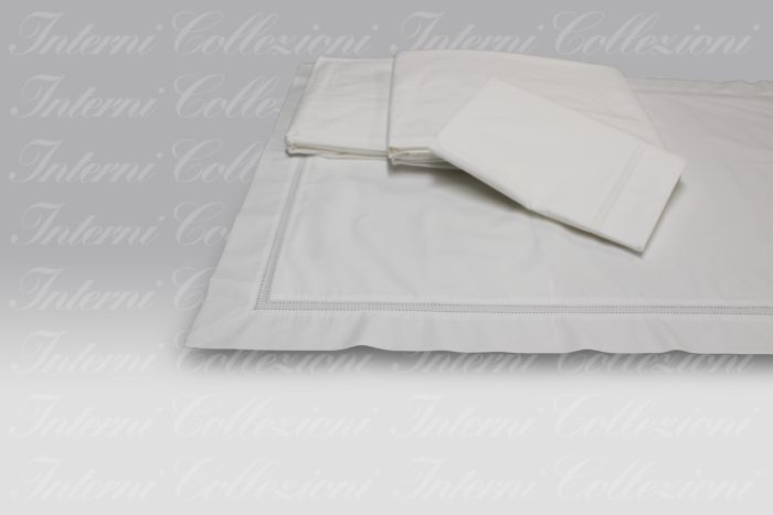 Completo Letto ID 07 orlo giorno bianco Dea