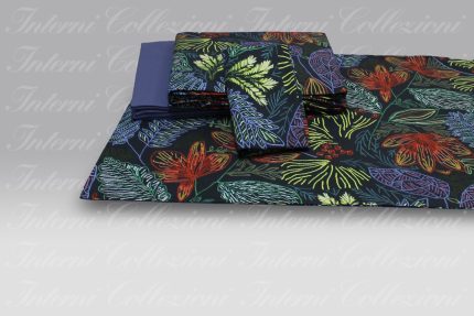 Completo Letto Izylinens Ophelia Tessitura Toscana Telerie