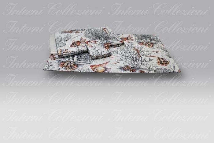Completo Letto Tropical corallo Blumarine