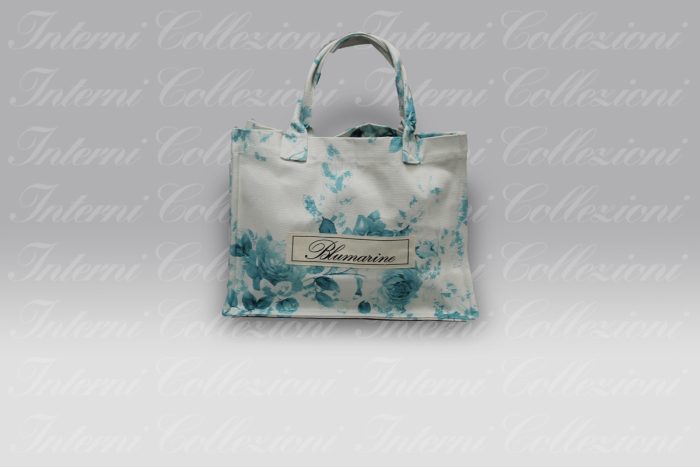 Borsa da Mare Lido smeraldo Blumarine