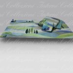 Completo Copripiumino Toscana salvia Tessitura Randi