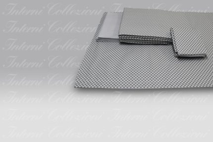Completo Letto Piccadilly Kent grigio Micol