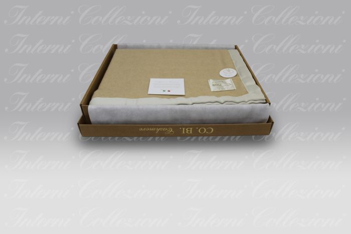 Coperta Valentina beige Co.bi Cashmere