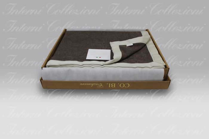 Coperta Valentina brown Co.bi Cashmere