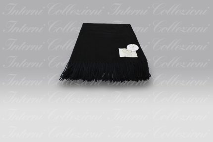 Plaid Rey nero Co.bi Cashmere