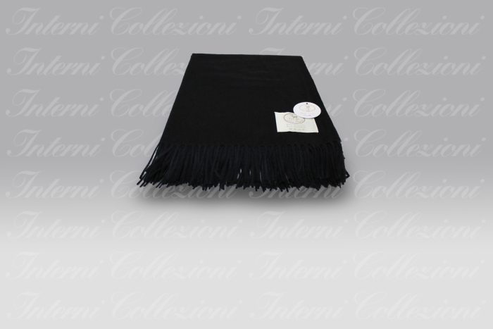Plaid Rey nero Co.bi Cashmere