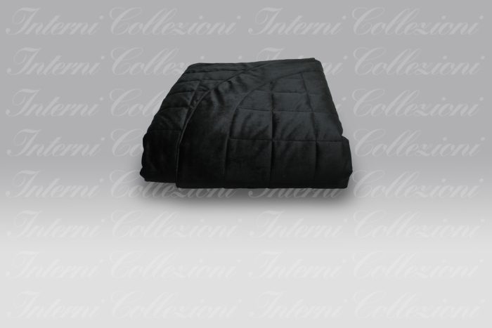 Quilt Velour nero Dea