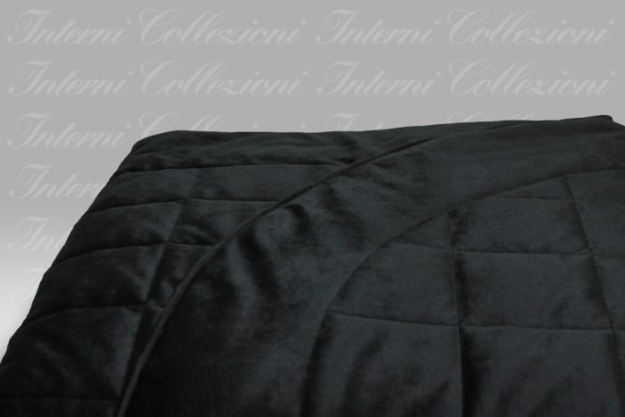 Quilt Velour nero Dea