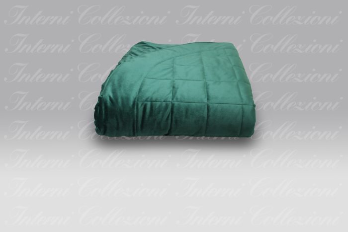 Quilt Velour smeraldo Dea