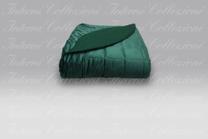 Quilt Velour smeraldo Dea