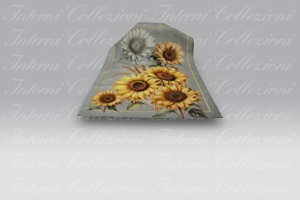 Strofinaccio Artissima Girasoli 3980 grigio Tag House