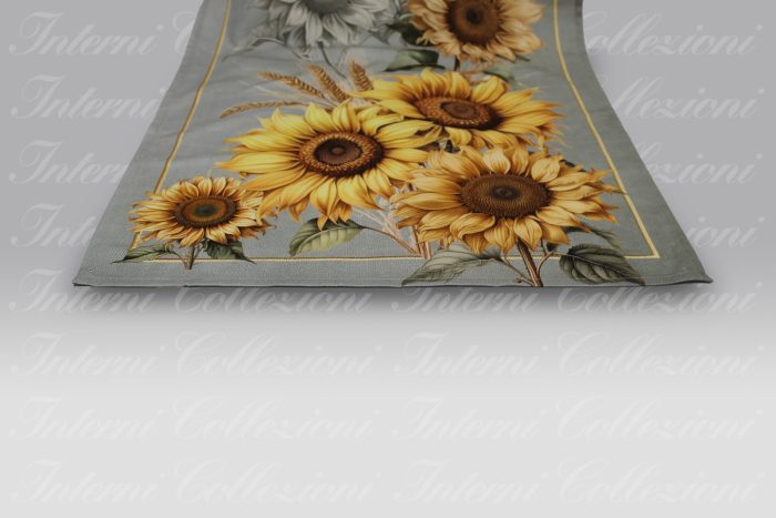 Strofinaccio Artissima Girasoli 3980 grigio Tag House