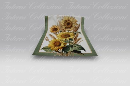 Strofinaccio Artissima Girasoli 3980 verde Tag House