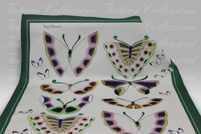 Strofinaccio Artissima Mariposa 3985 smeraldo Tag House