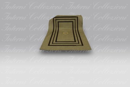 Strofinaccio Iconic Frame marrone Borbonese