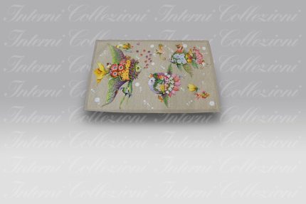 Tappeto TIPTAPP Pesciflora Tessitura Toscana Telerie