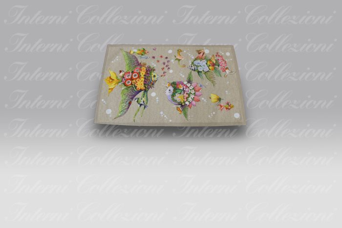 Tappeto TIPTAPP Pesciflora Tessitura Toscana Telerie