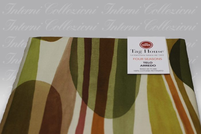Telo Arredo Four Season Oval 8451 arancio Tag House