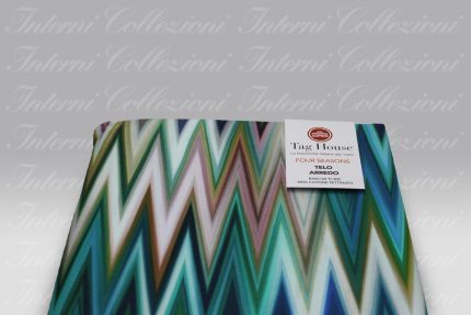 Telo Arredo Four Season Tips 8453 blu Tag House