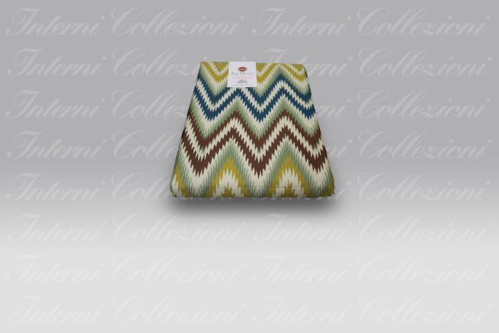 Telo Arredo Four Season Zig Zag 7483 blu Tag House