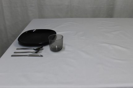 Tovaglia Raso Unito argento Bottaro