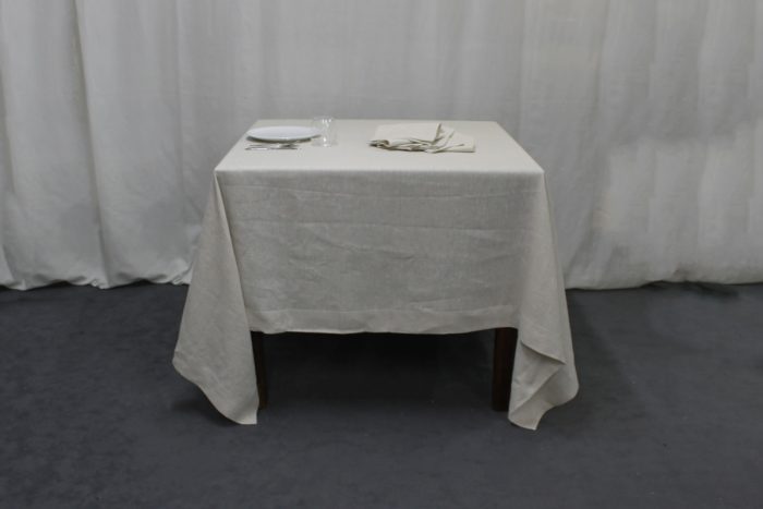 Tovaglia con tovaglioli Tiziano mezzo bollito Tessitura Toscana Telerie