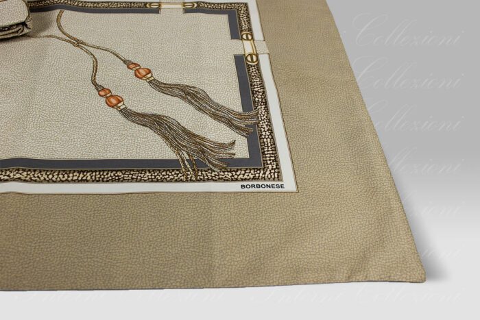 Completo Copripiumino Ascot tortora Borbonese