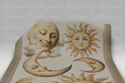 Canovaccio Artissima Sole Luna 4012 tortora Tag House