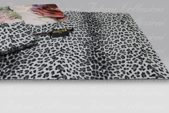 Completo Lenzuola Rose Leopard pink Roberto Cavalli