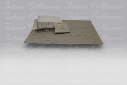 Completo Letto Elegance jacquard beige Dea