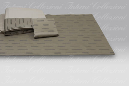 Completo Letto Elegance jacquard beige Dea