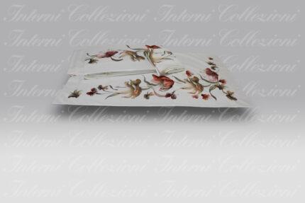 Completo Letto Fleurette corallo Blumarine