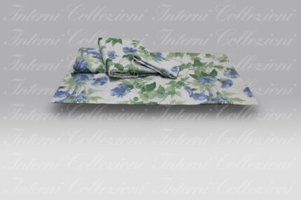 Completo Letto Isole I80 azzurro Dea