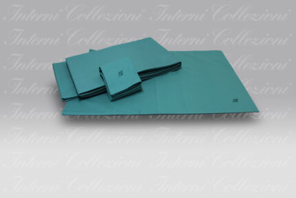 Completo Letto Stile Blu smeraldo Blumarine