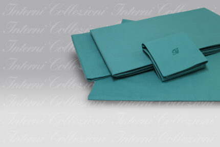 Completo Letto Stile Blu smeraldo Blumarine