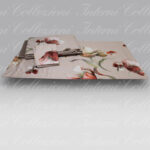 Completo Sacco Fleurette corallo Blumarine