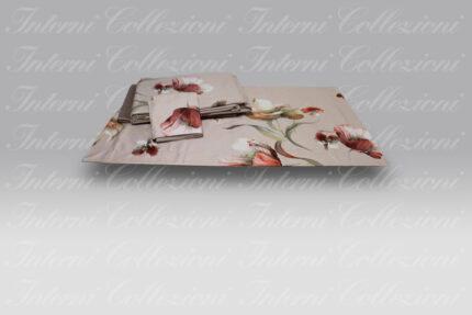 Completo Sacco Fleurette corallo Blumarine