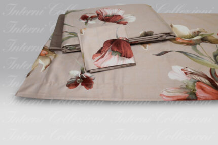 Completo Sacco Fleurette corallo Blumarine