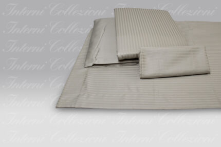 Completo Sacco Riga Raso sabbia Mirabello