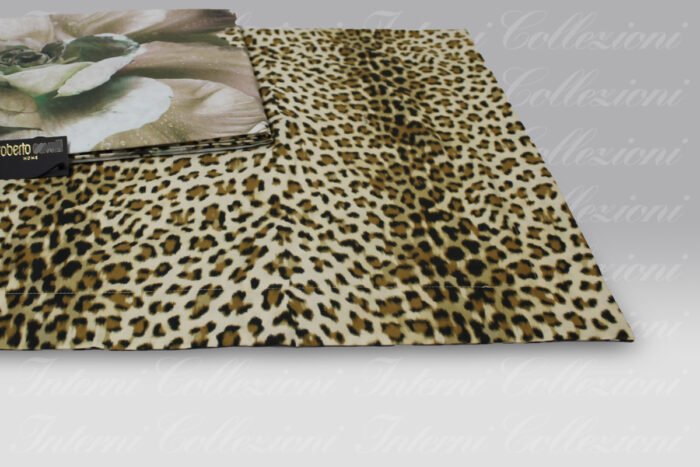 Completo Sacco Rose Leopard gold Roberto Cavalli