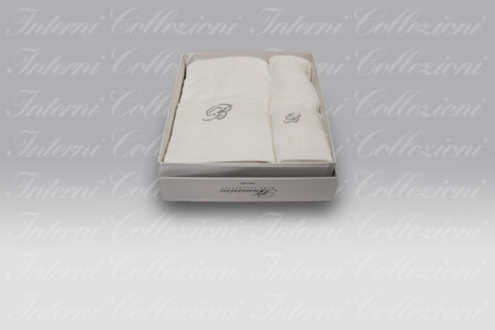 Coppia Spugna Risveglio bianco Blumarine