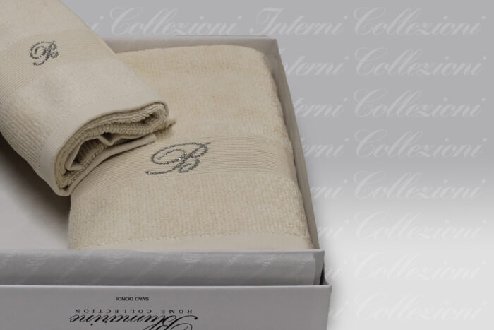 Coppia Spugna Risveglio perla-avorio Blumarine