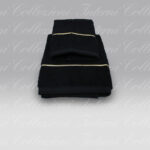 Coppia Spugna S12 bacchettina nero-oro Dea